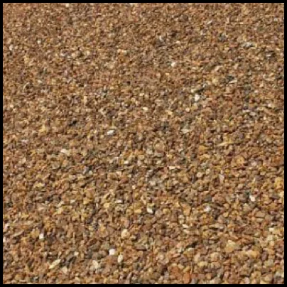 Campione di bauxite della classe granulometrica 0–10 mm