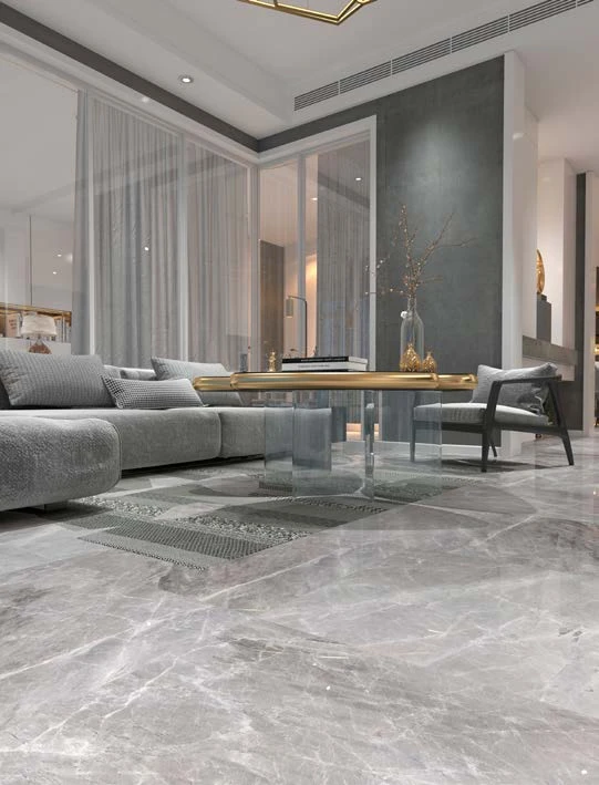 Design inspiration showing DM Rose natural stone in an architectural setting