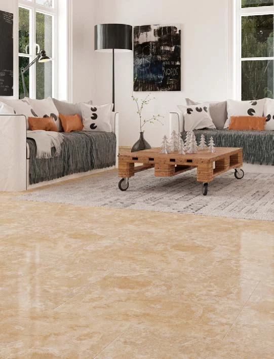 Design inspiration showing DM Travertine CC · Polished natural stone in an architectural setting